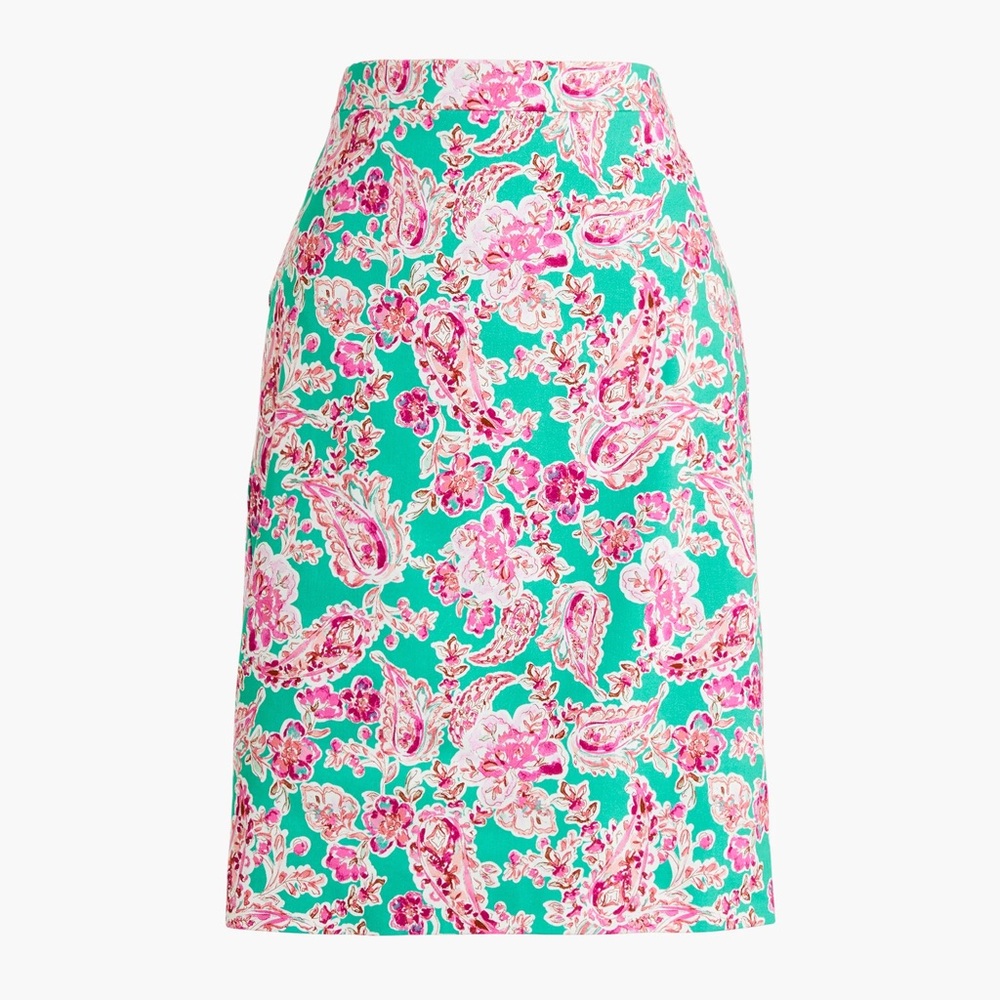 J. Crew Factory Floral Pencil Skirt